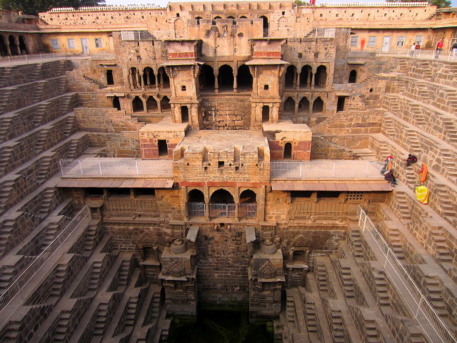 Chand Baori frontal view